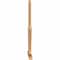 Ekena Millwork Saratoga Timber Gable Bracket, Western Red Cedar, 108"W x 72"H x 3 1/2"D x 3 1/2"F, 16/12 Pitch GBW108X72X0404SAR00SWR - alternate 4